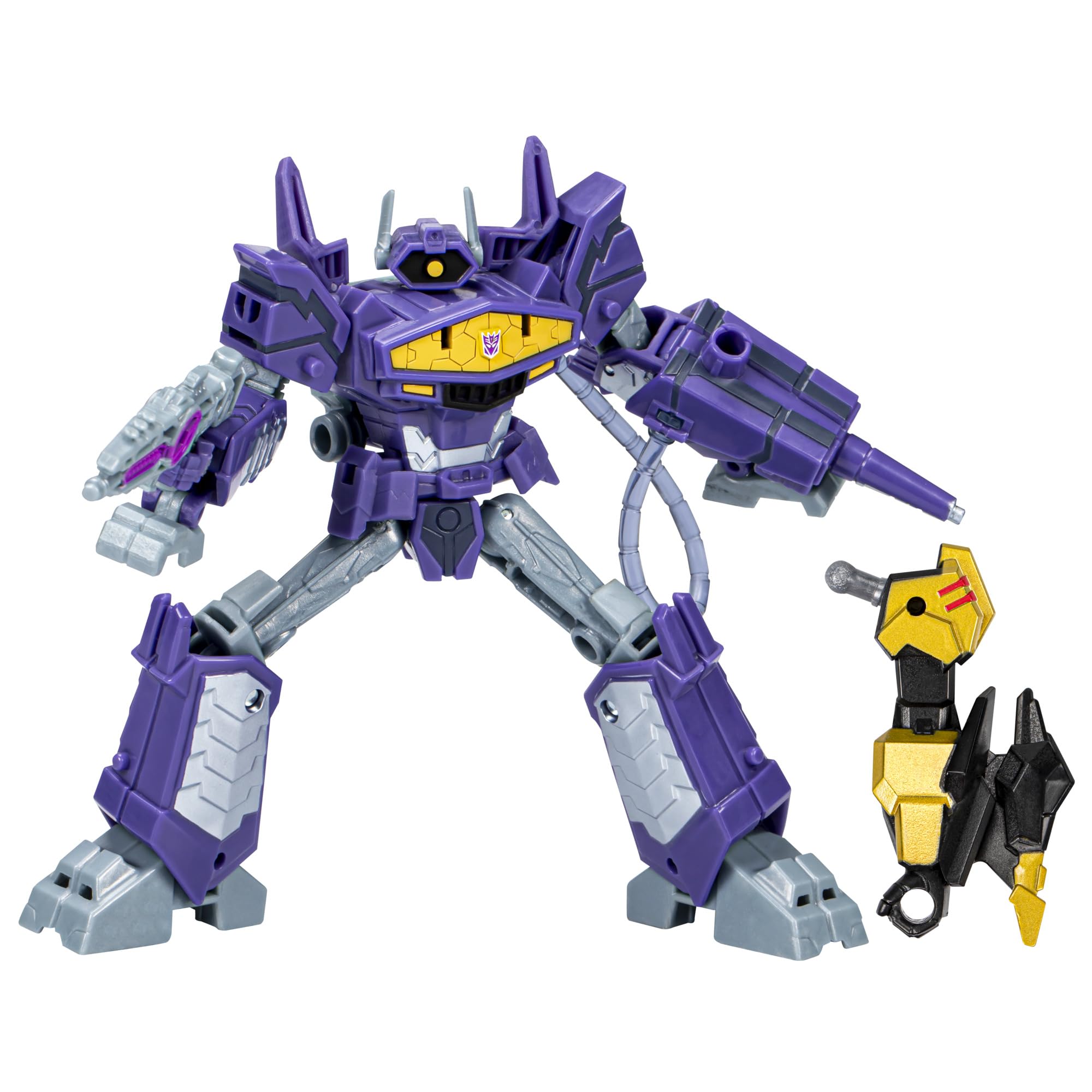Foto 2 pulgar | Figura De Acción Transformers Earthspark Shockwave Deluxe 12 Cm - Venta Internacional.