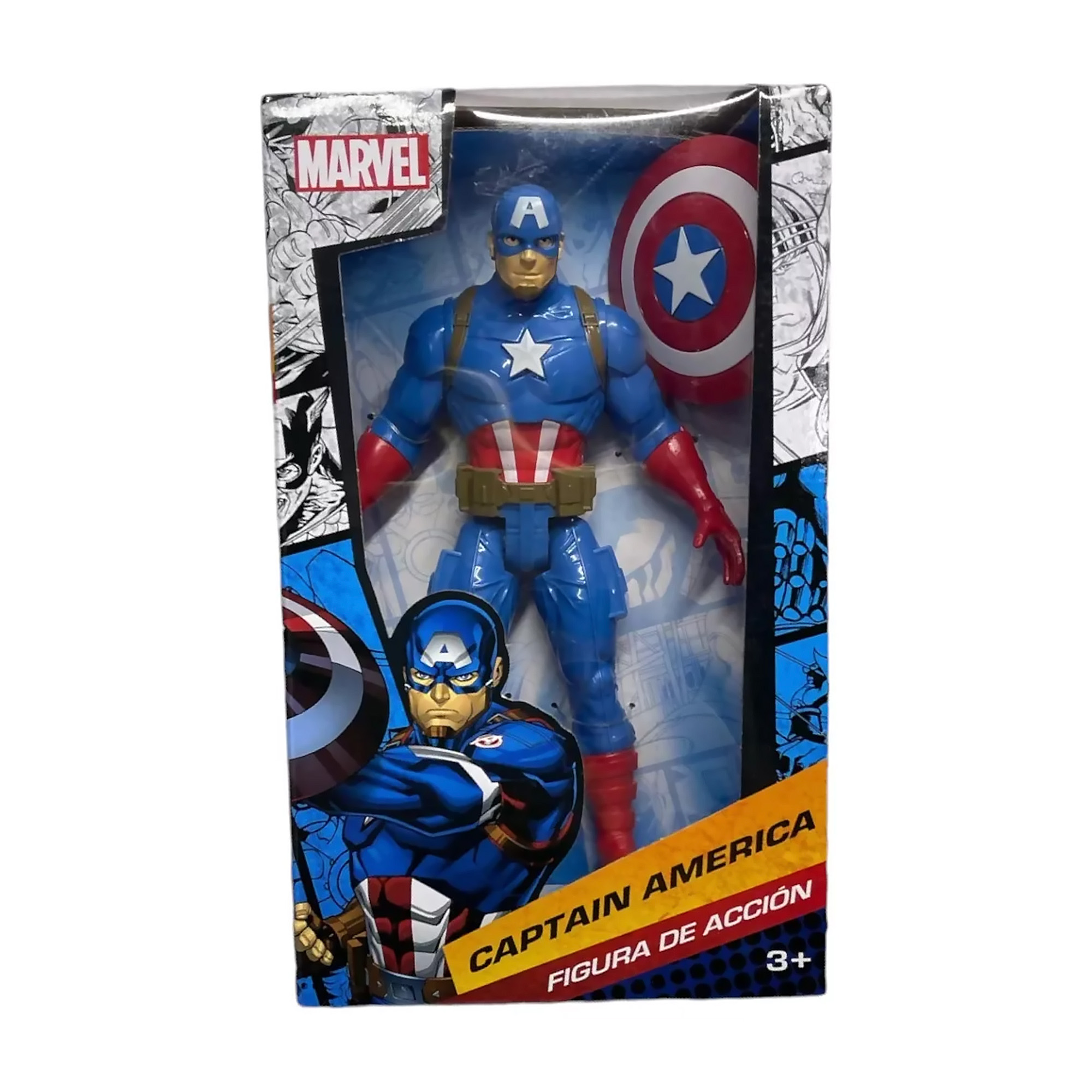 Figura de Acción Marvel Capitán América Juguete de Colección