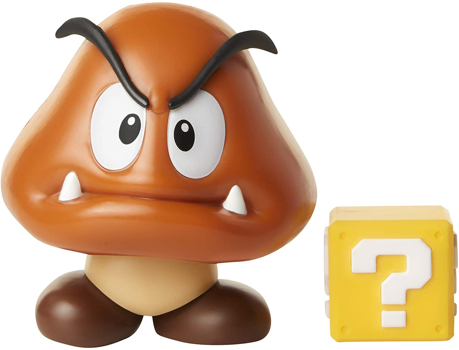Foto 2 pulgar | Figura De Acción Super Mario Nintendo 3.1 Goomba Con Pregunta Bl - Venta Internacional.