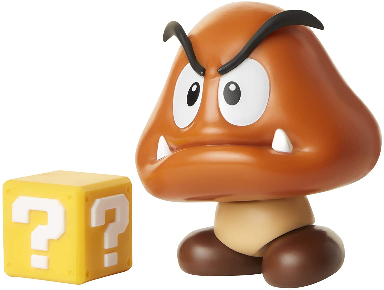 Foto 4 pulgar | Figura De Acción Super Mario Nintendo 3.1 Goomba Con Pregunta Bl - Venta Internacional.
