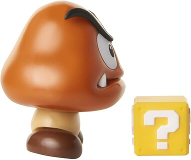 Foto 5 | Figura De Acción Super Mario Nintendo 3.1 Goomba Con Pregunta Bl - Venta Internacional.