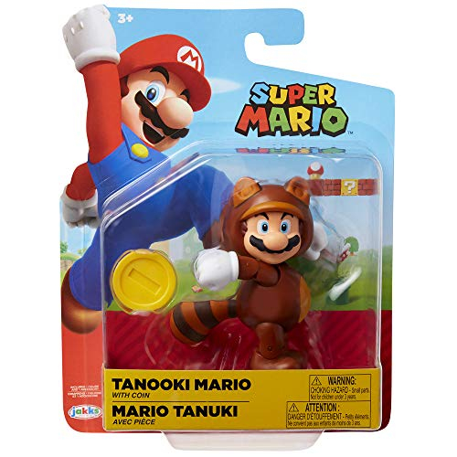Foto 7 pulgar | Figura Super Mario Tanooki-Venta Internacional