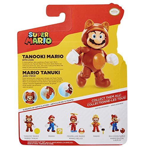 Foto 8 pulgar | Figura Super Mario Tanooki-Venta Internacional