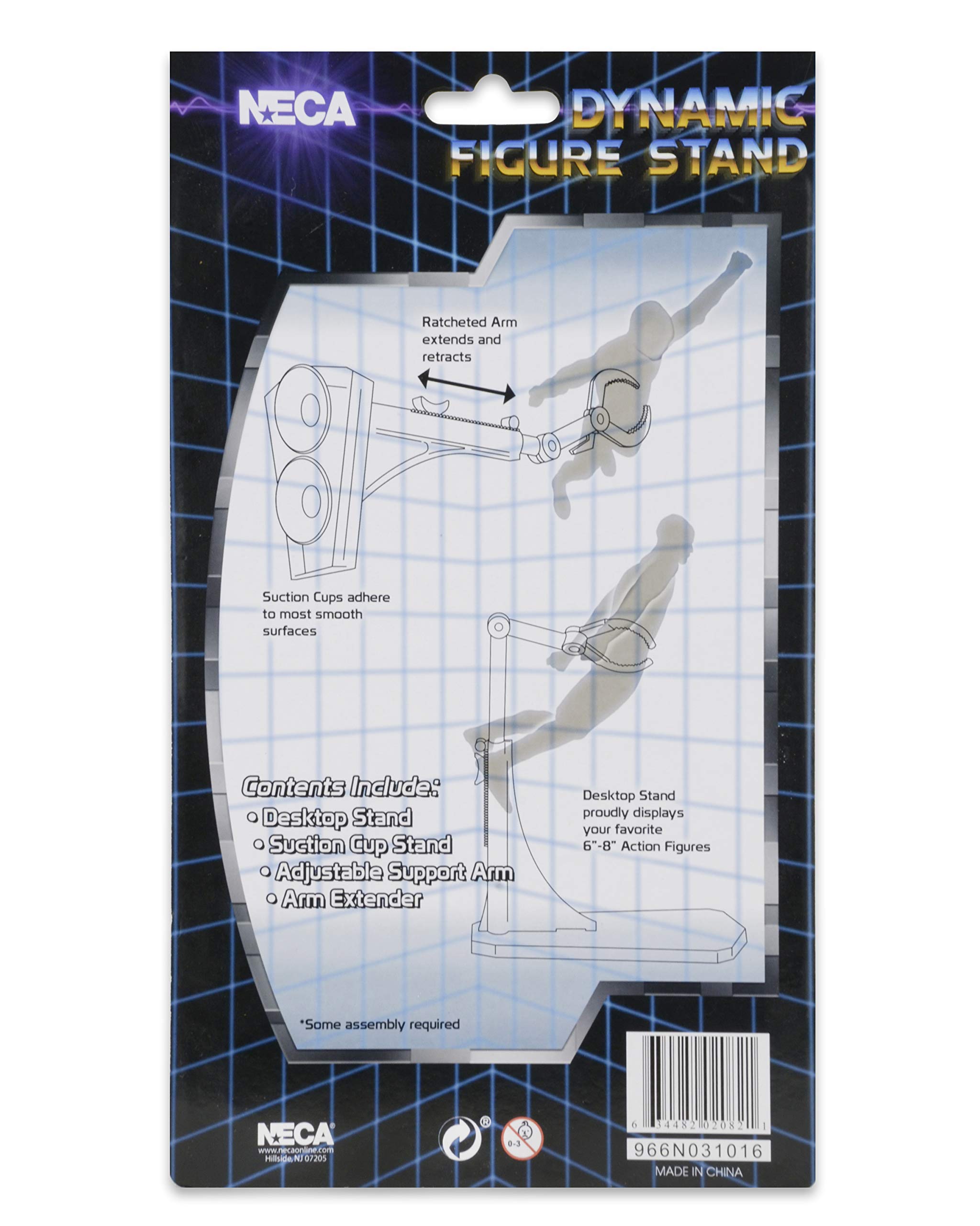 Foto 3 | Soporte Para Figuras De Acción Neca Dynamic Con 2 Bases - Venta Internacional.