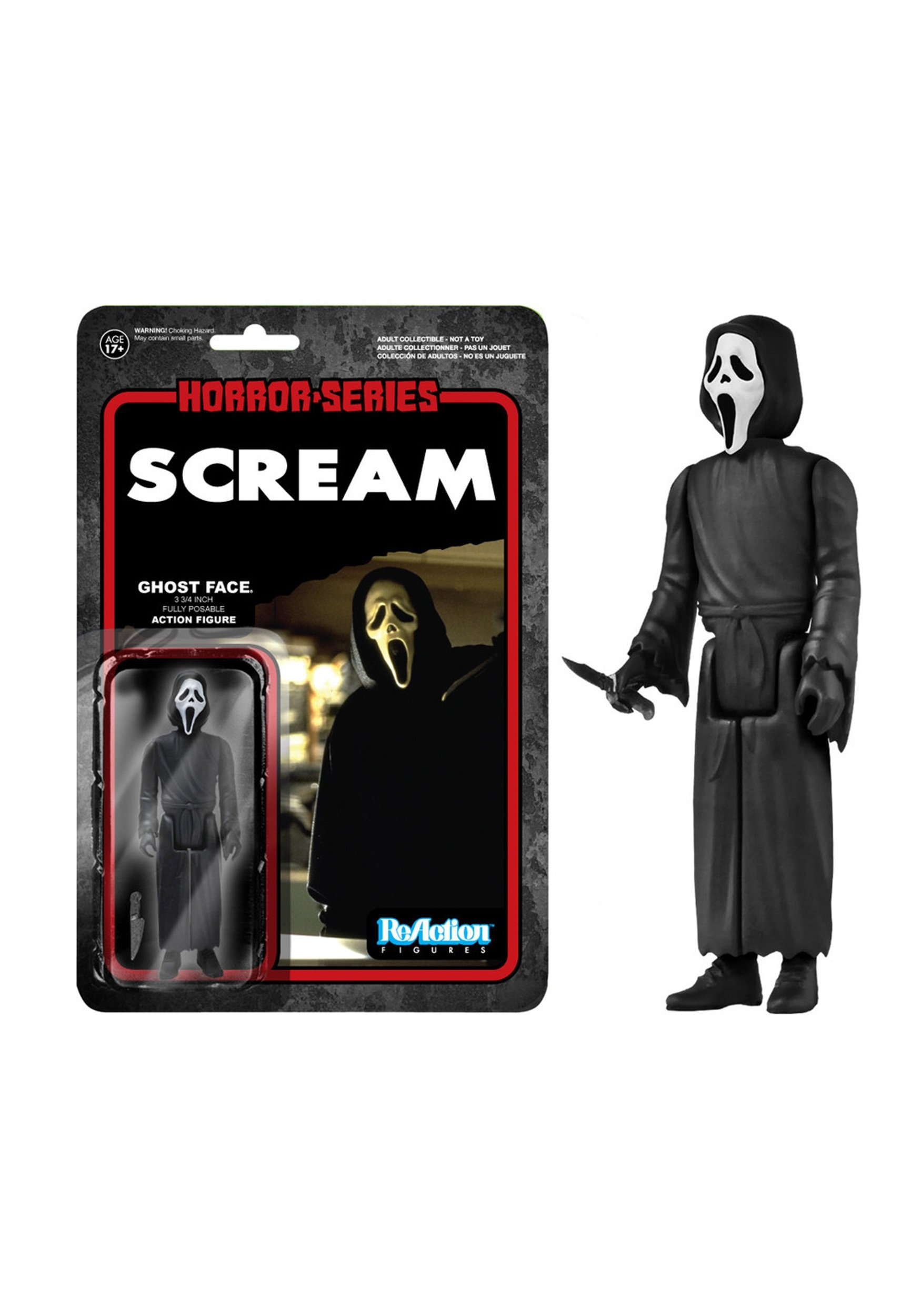 Foto 1 | Figura De Acción Funko Horror Classics Ghostface Scream 9 Cm - Venta Internacional.