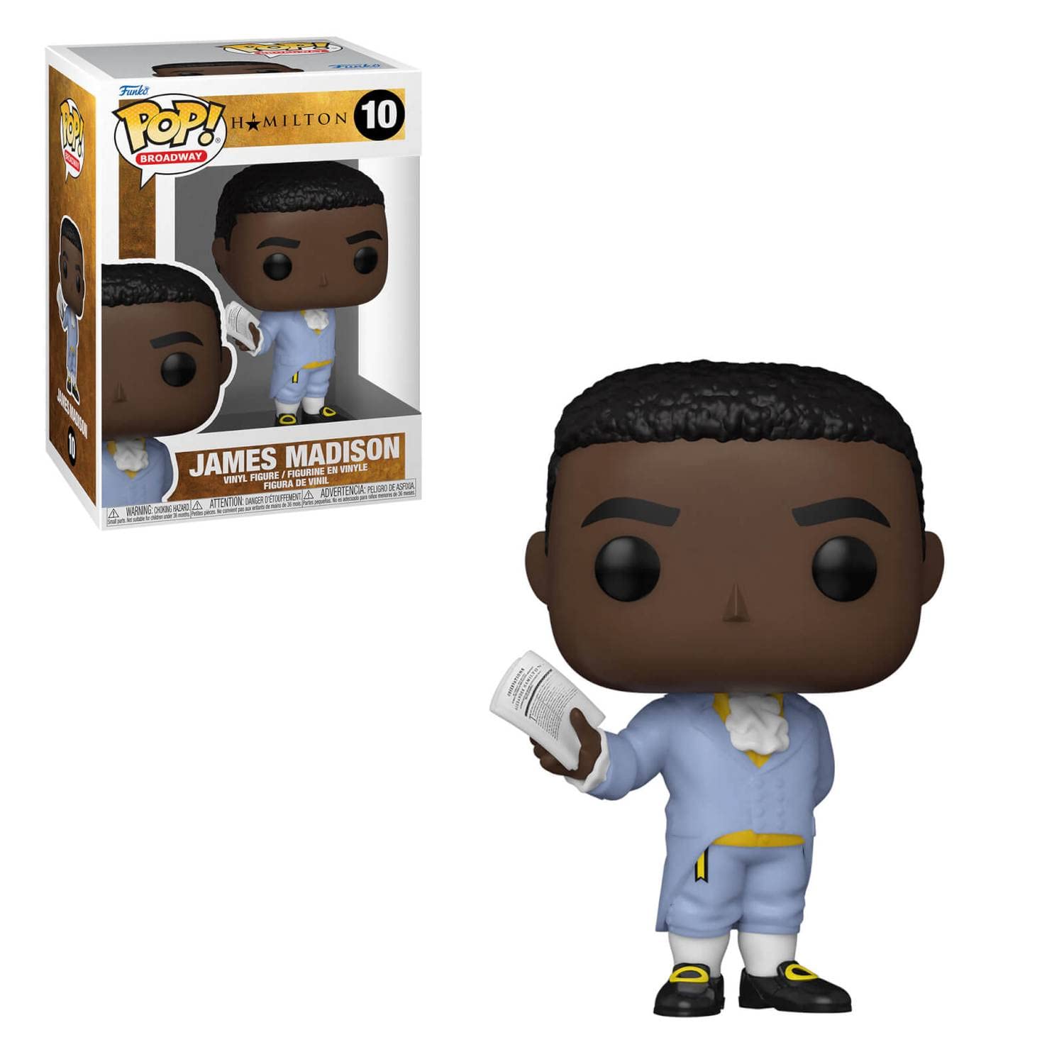Foto 3 pulgar | Figura De Vinilo Funko Pop Broadway: Hamilton James Madison - Venta Internacional