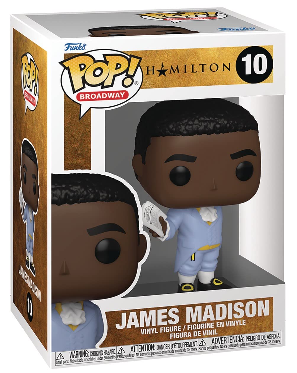 Foto 4 pulgar | Figura De Vinilo Funko Pop Broadway: Hamilton James Madison - Venta Internacional