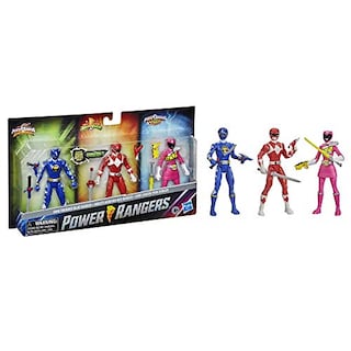 Foto 3 | Juego De 3 Juguetes Action Figure Toys Power Rangers Beast Morphers - Venta Internacional.