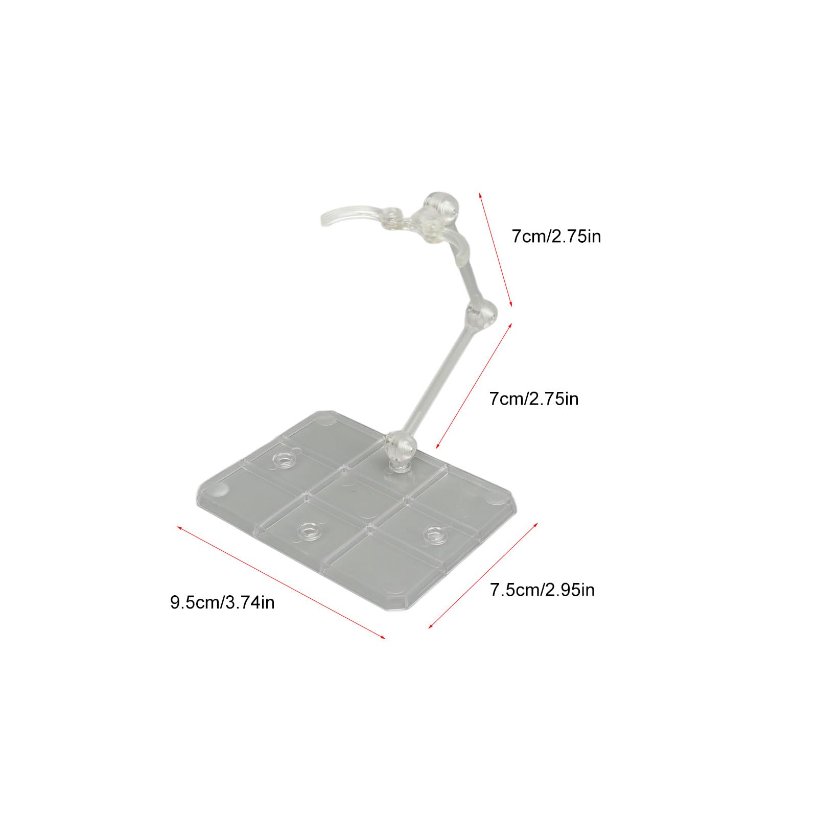 Foto 6 pulgar | Soporte Para Figuras De Acción Yoidesu Con Acrílico De Buena Estabilidad De 6 Pulgadas - Venta Internacional.