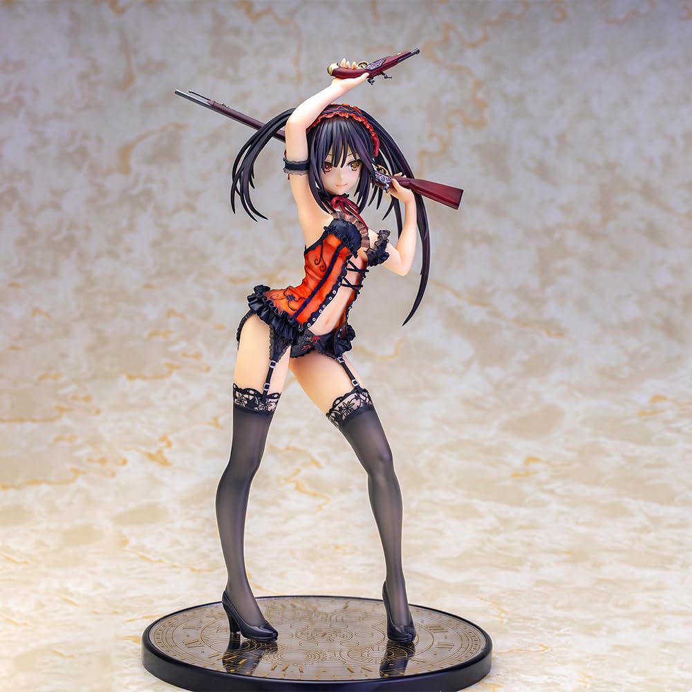 Foto 4 pulgar | Figura De Acción Lunk Tokisaki Kurumi Pijama Ver 25 Cm Pvc - Venta Internacional.