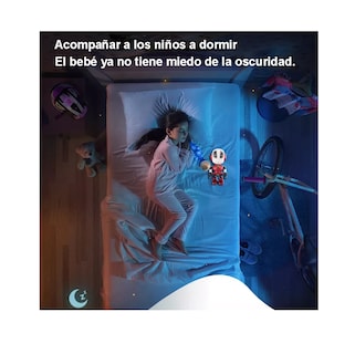Foto 2 | Robot de Juguete Belug Recargable de Metal Rojo