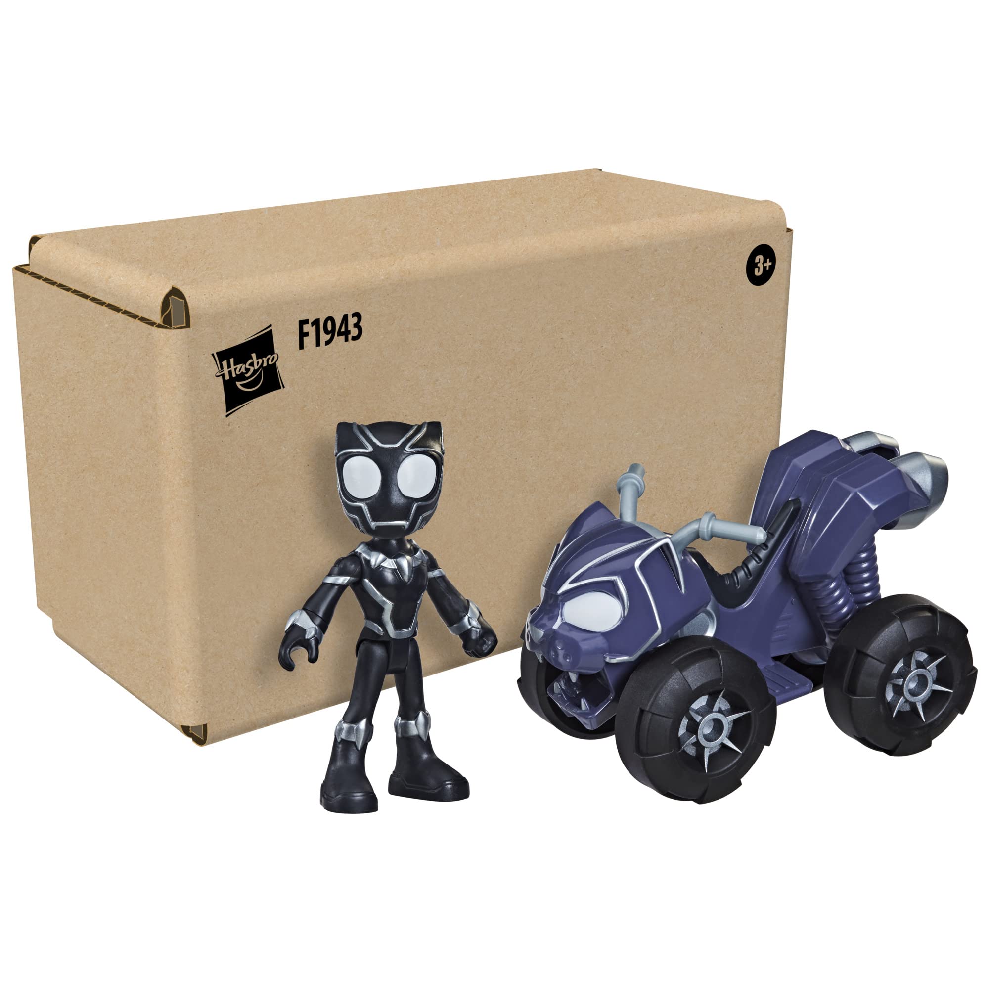 Foto 4 pulgar | Figura Spidey Y Sus Increíbles Amigos Black Panther-Venta Internacional