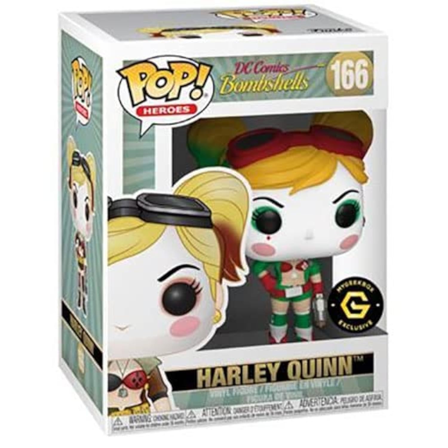Funko Harley Quinn Dc Comics Bombshells 166-Venta Internacional