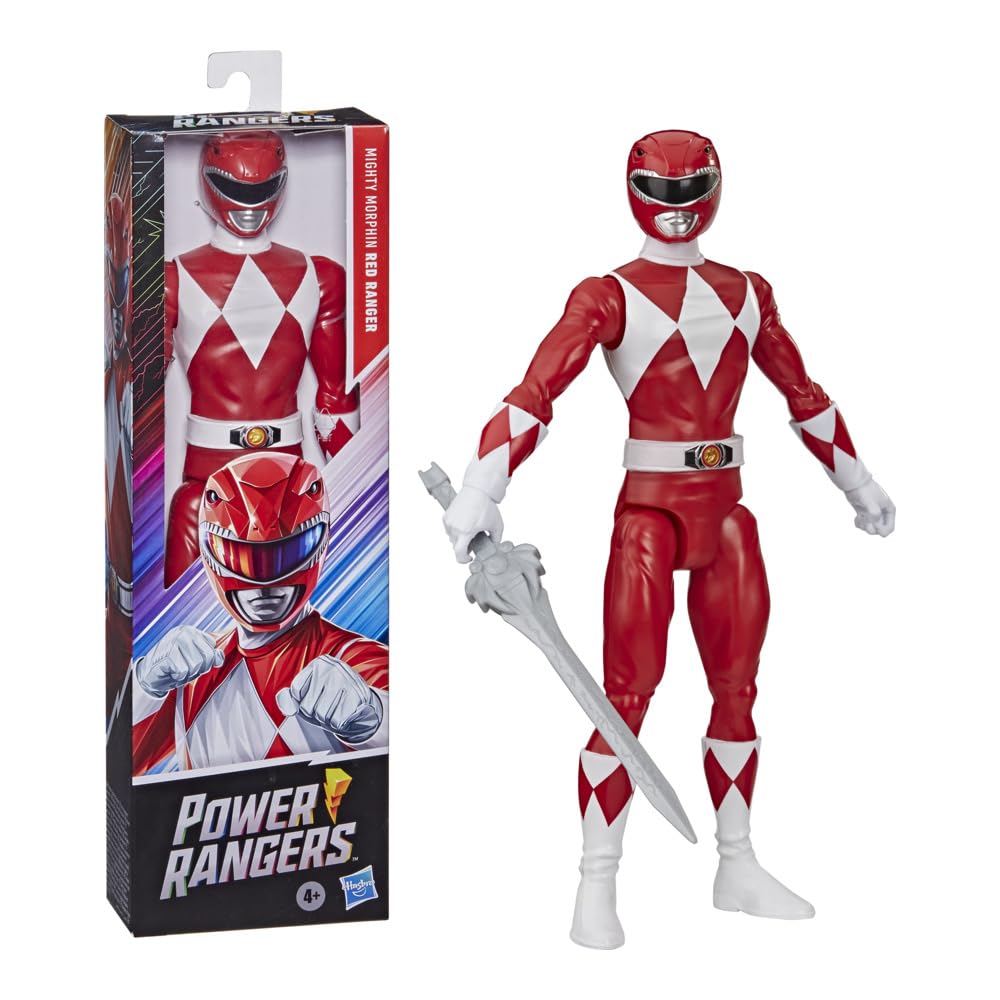 Figura De Acción Power Rangers Mighty Morphin Red Ranger 30 Cm - Venta Internacional.