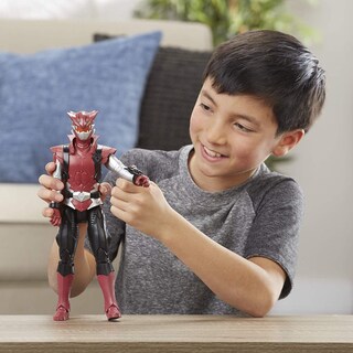 Foto 2 | Figura De Acción Power Rangers Mighty Morphin Red Ranger 30 Cm - Venta Internacional.