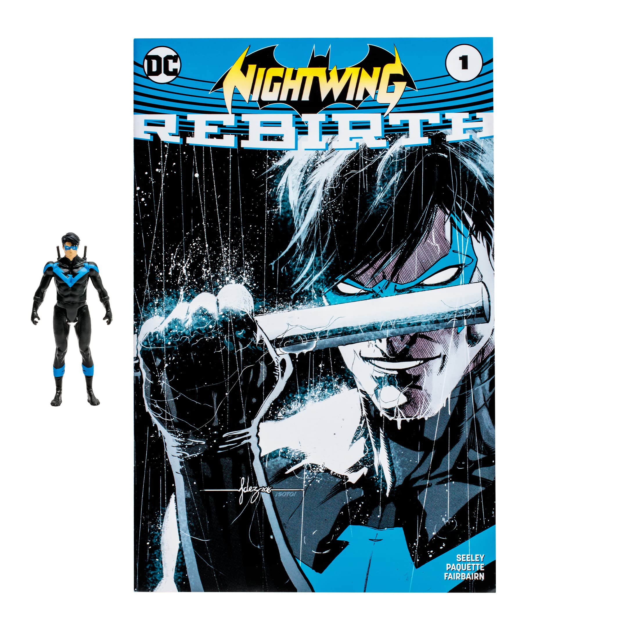 Foto 4 pulgar | Figura De Acción Mcfarlane Toys Dc Direct Nightwing De 3 Pulgadas - Venta Internacional.