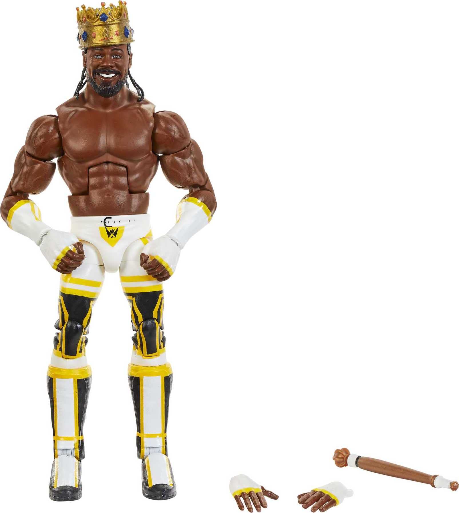 Foto 1 | Figura De Acción Mattel Wwe King Woods Elite Collection 15 Cm - Venta Internacional.