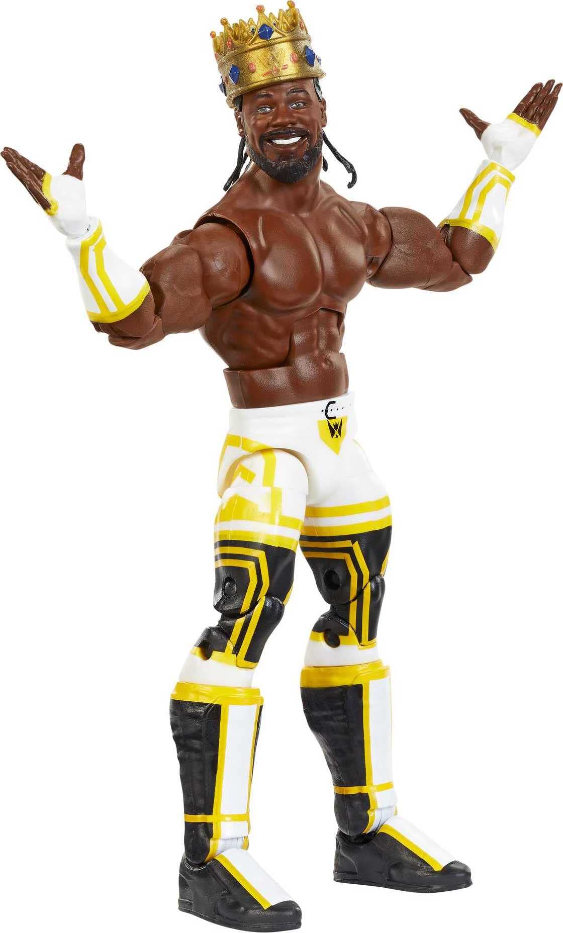 Foto 2 | Figura De Acción Mattel Wwe King Woods Elite Collection 15 Cm - Venta Internacional.