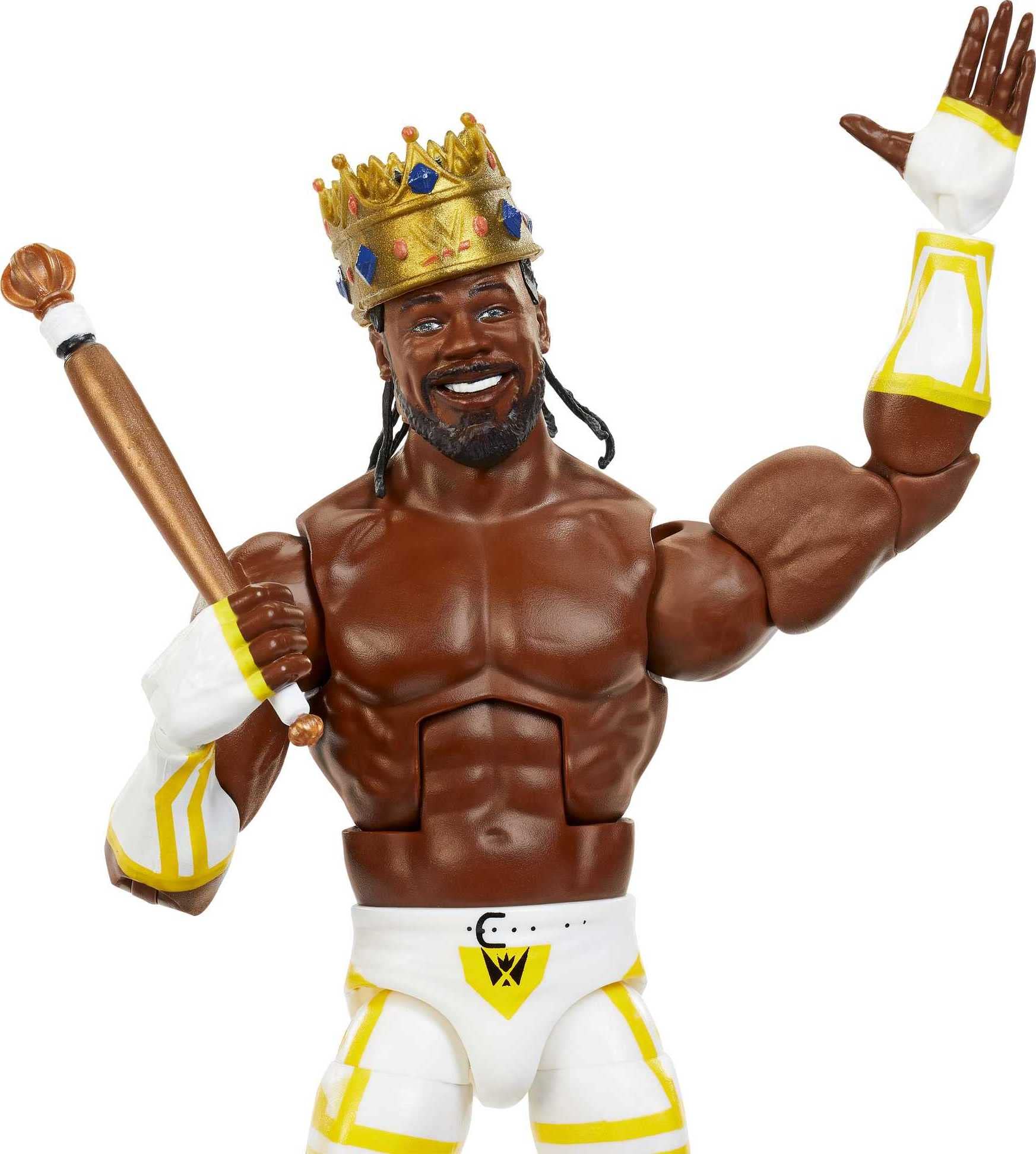 Foto 5 pulgar | Figura De Acción Mattel Wwe King Woods Elite Collection 15 Cm - Venta Internacional.