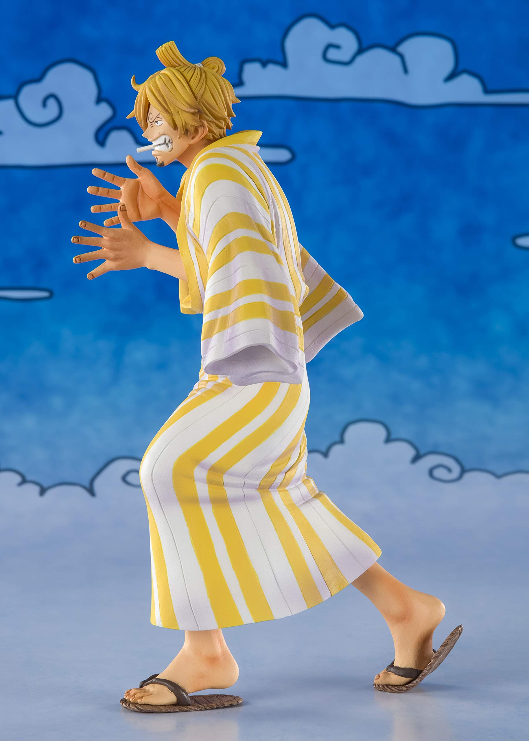 Foto 2 pulgar | Estatua Coleccionable Tamashii Nations De Una Sola Pieza Sanji Sangoro - Venta Internacional.