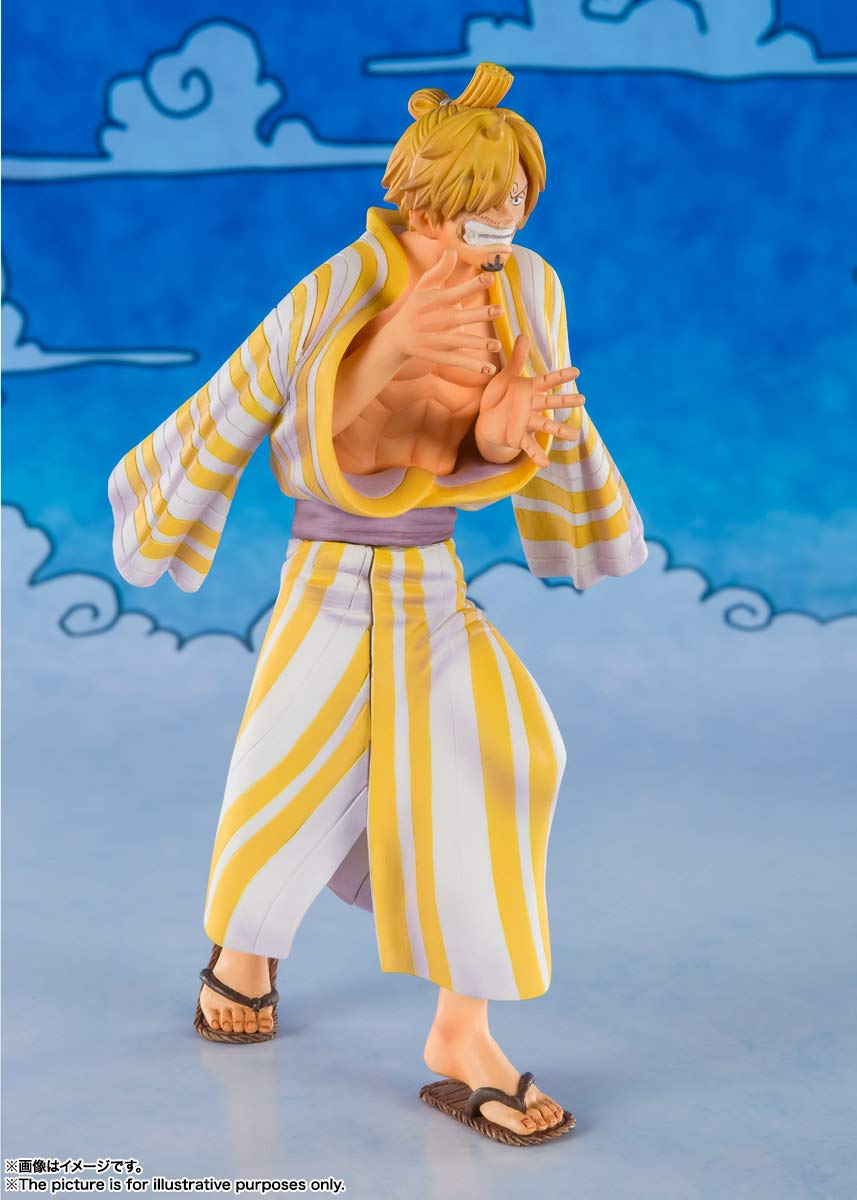 Foto 5 pulgar | Estatua Coleccionable Tamashii Nations De Una Sola Pieza Sanji Sangoro - Venta Internacional.