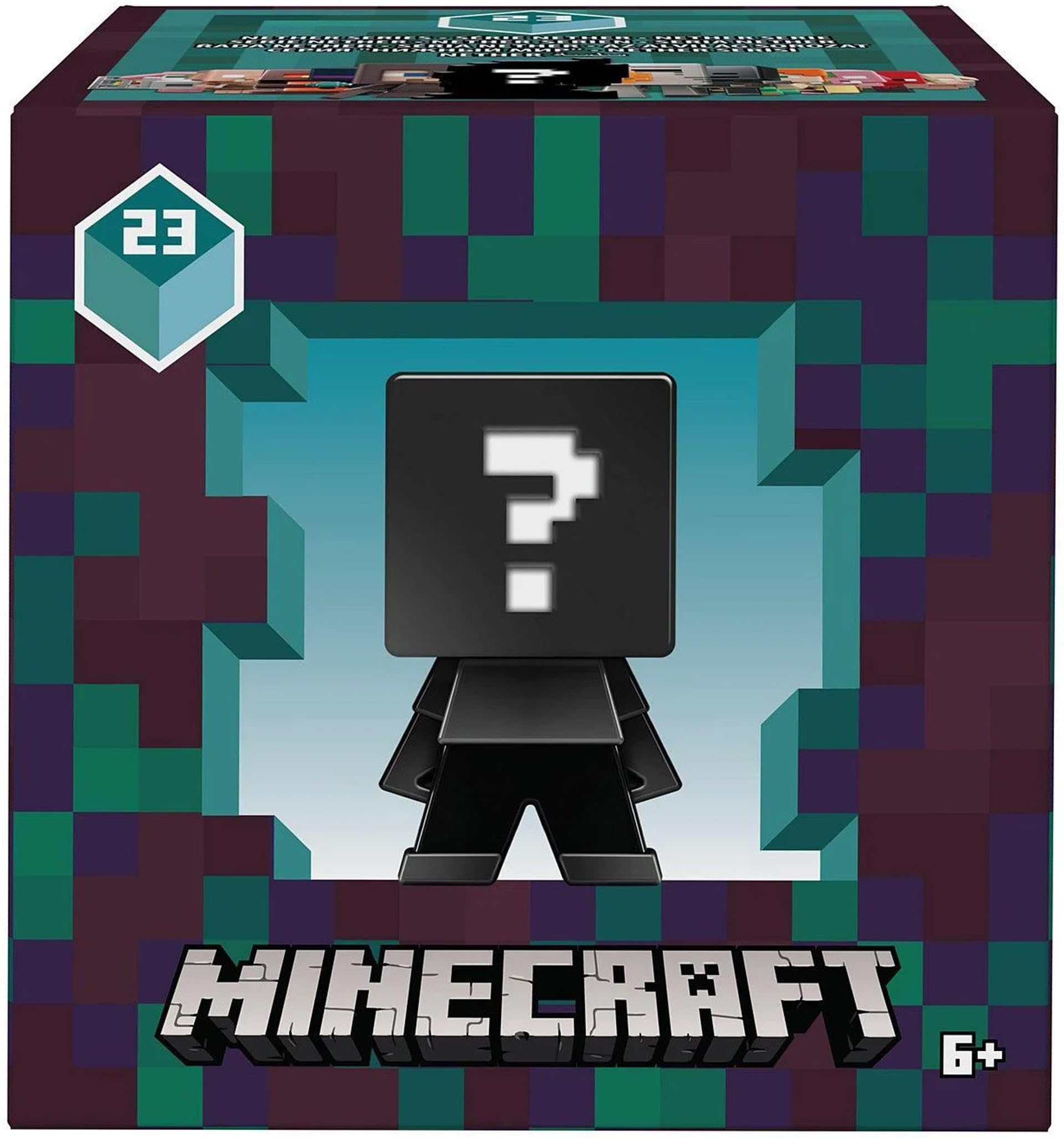 Foto 5 pulgar | Minifiguras Misteriosas De Minecraft Nether Series 23, Paquete X3 - Venta Internacional.