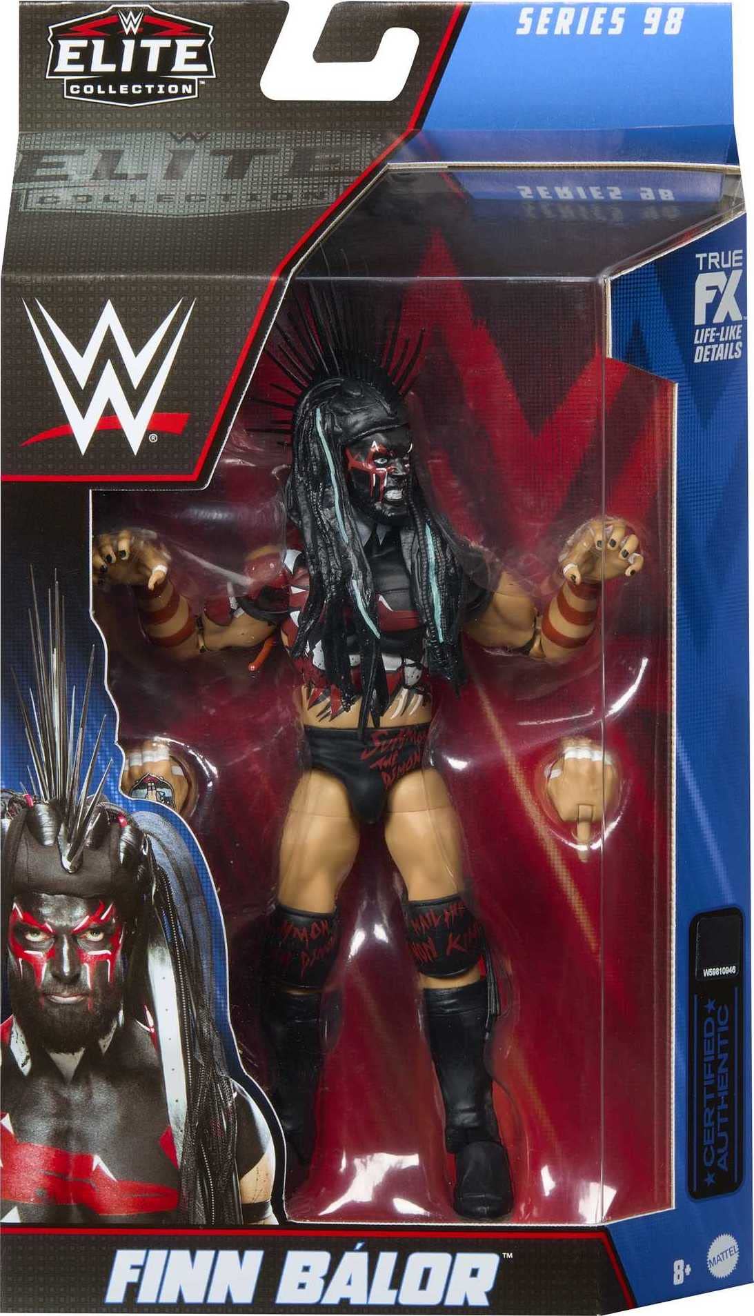 Foto 7 pulgar | Figura De Acción Mattel Wwe Finn Balor Elite Collection 15 Cm - Venta Internacional.