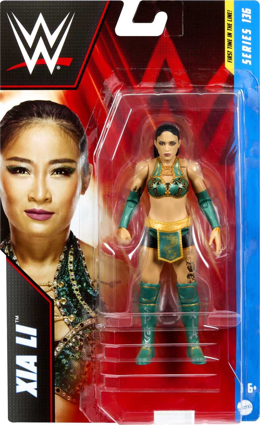 Foto 6 pulgar | Figura De Acción Mattel Wwe Xia Li Basic De 15 Cm Con 10 Puntos - Venta Internacional.