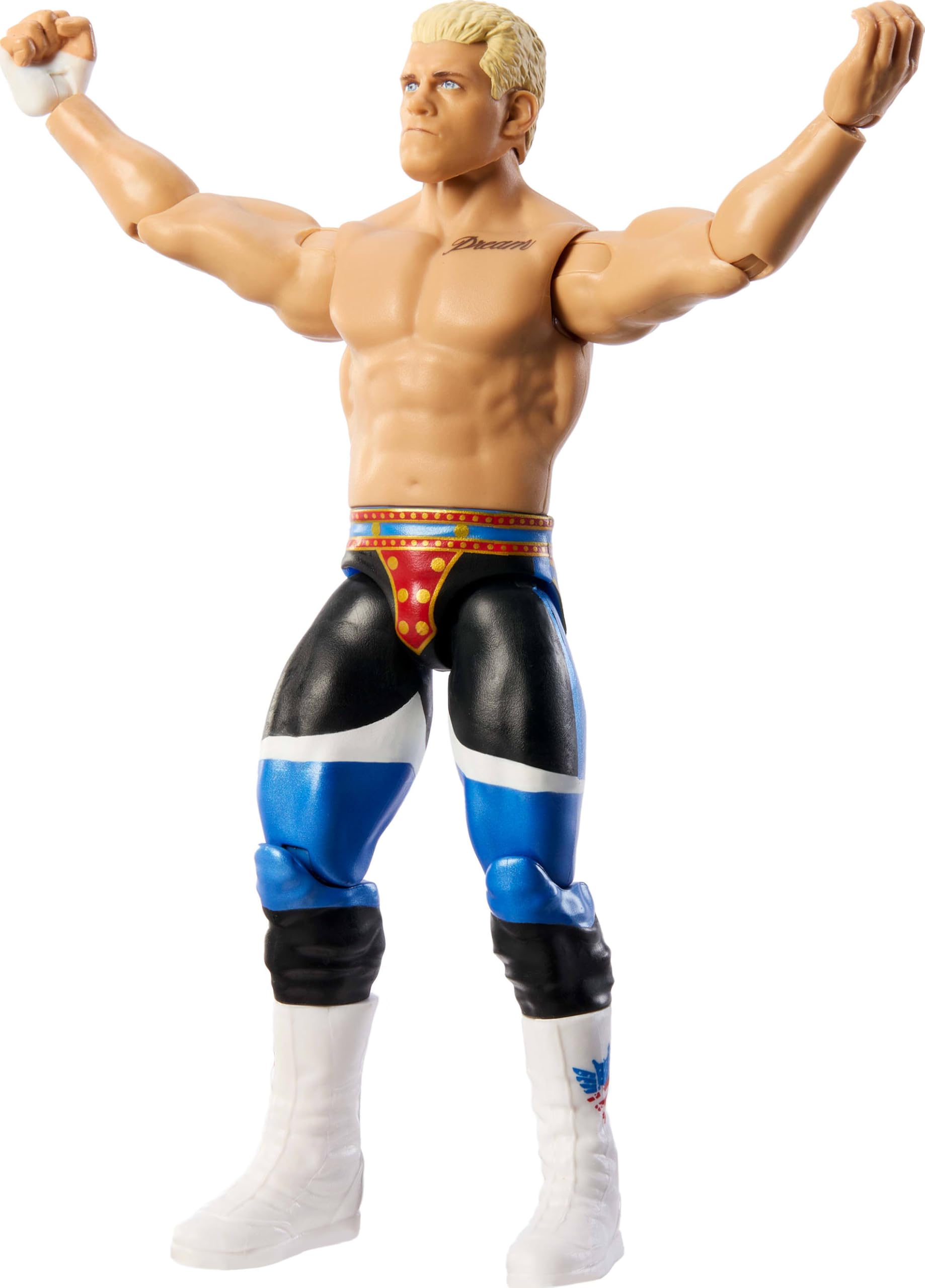 Foto 5 pulgar | Figura De Acción Mattel Wwe Cody Rhodes La Pesadilla Americana - Venta Internacional.