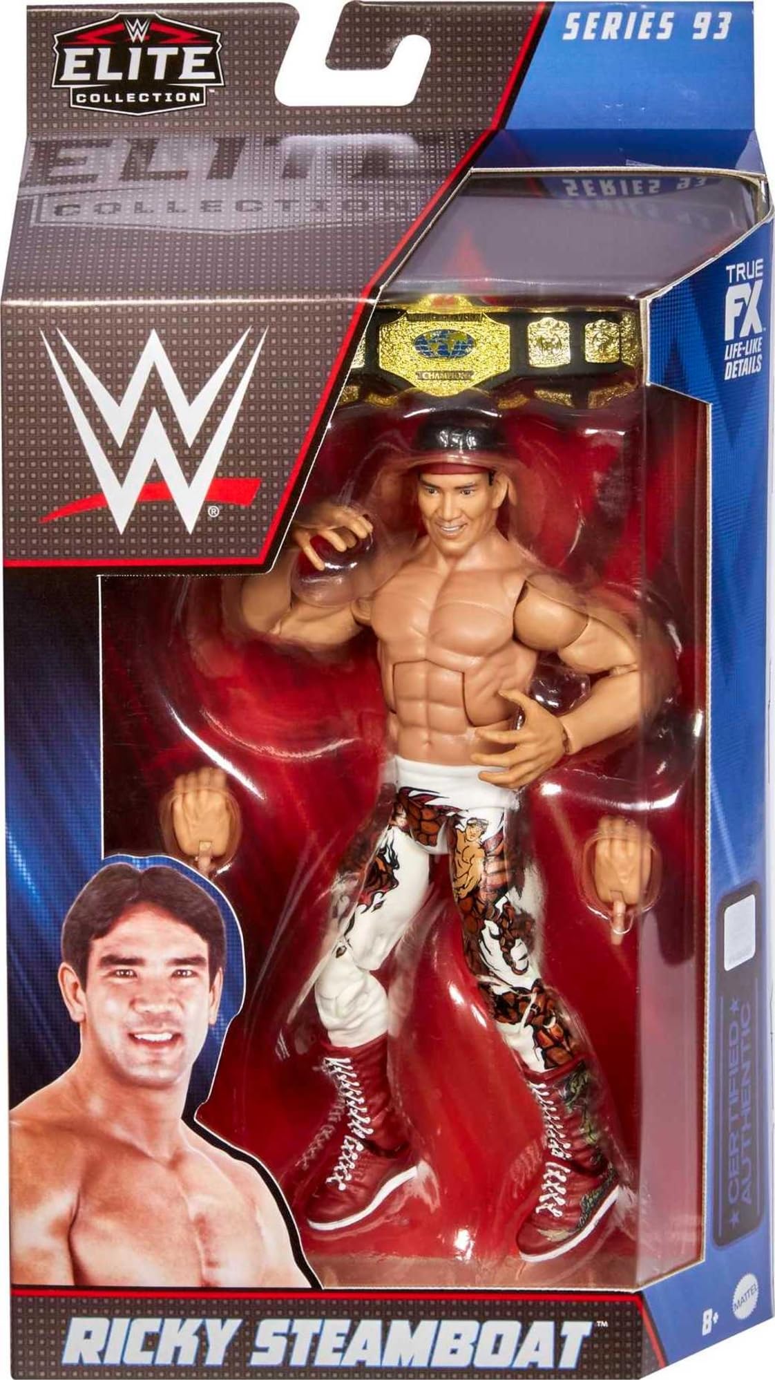 Foto 3 pulgar | Figura De Acción Mattel Ricky The Dragon Steamboat Elite Collection - Venta Internacional.
