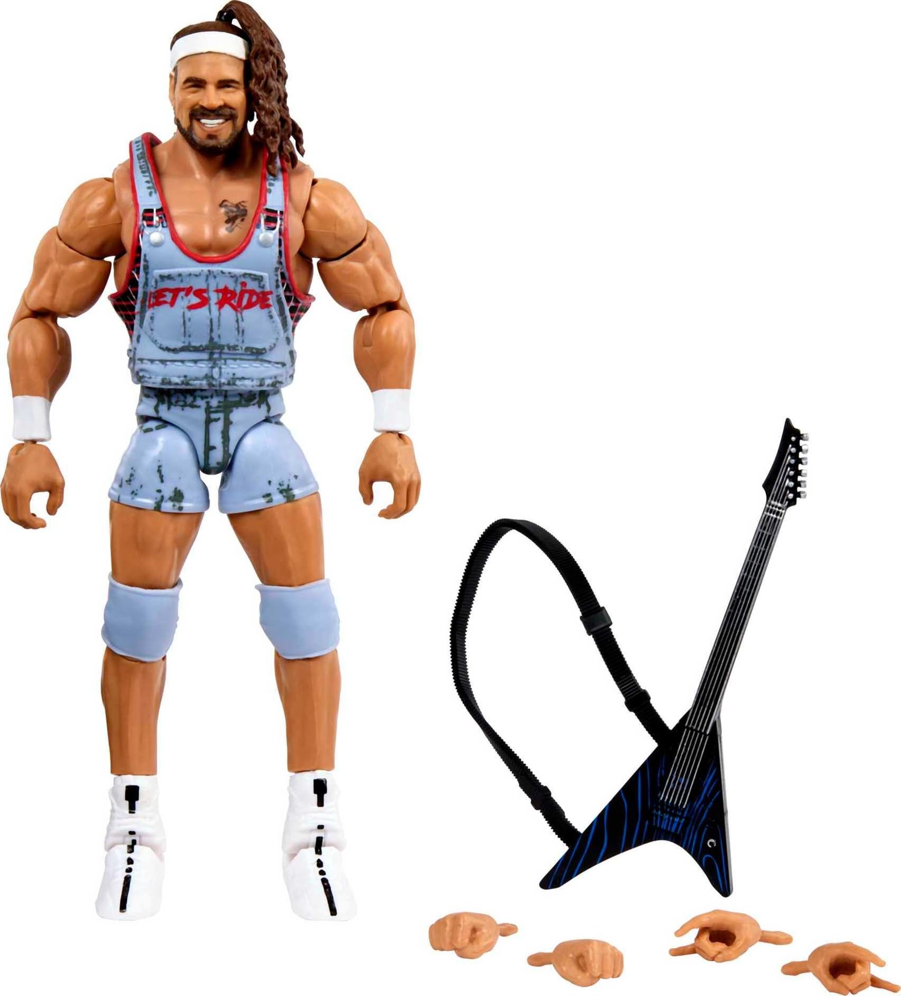 Foto 2 pulgar | Figura De Acción Mattel Wwe Rick Boogs Elite Collection 6 Pulgadas - Venta Internacional.