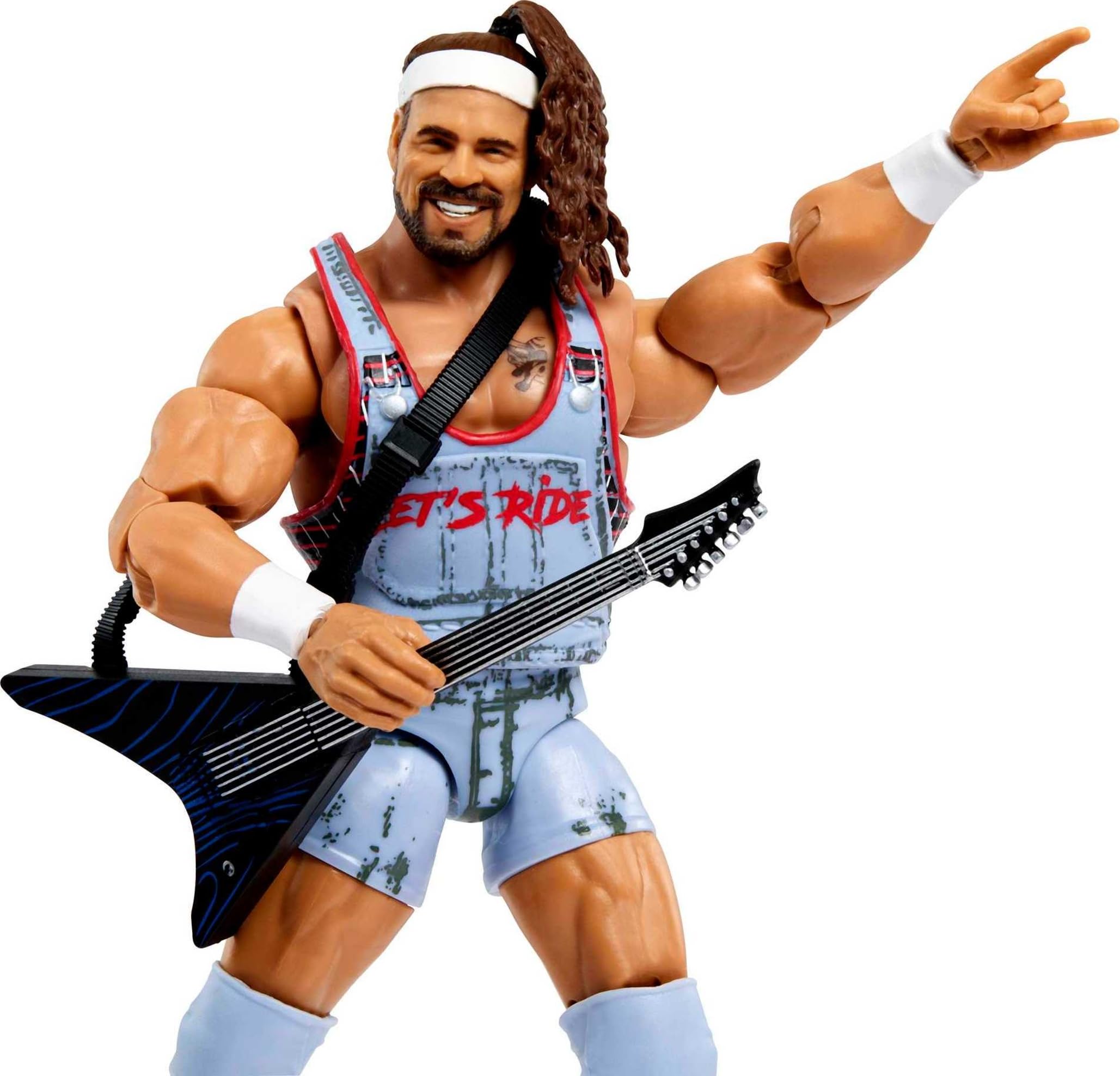 Foto 4 pulgar | Figura De Acción Mattel Wwe Rick Boogs Elite Collection 6 Pulgadas - Venta Internacional.