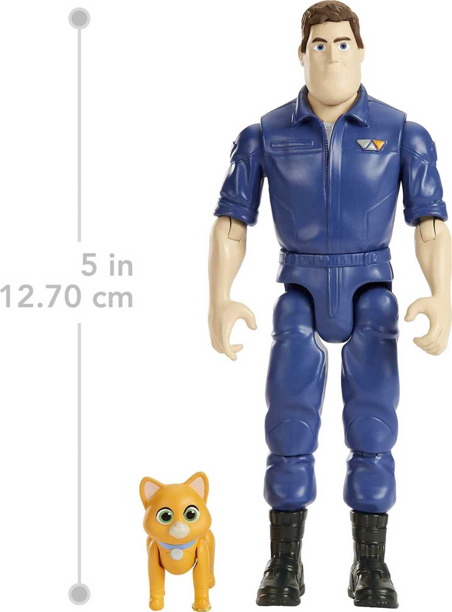 Foto 8 pulgar | Figura De Acción Mattel Disney Pixar Lightyear Buzz Con Gato Robot - Venta Internacional.