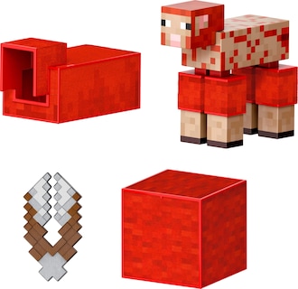 Foto 1 | Figura De Acción Mattel Minecraft Diamond Level Sheep 5.5 Pulgadas - Venta Internacional.
