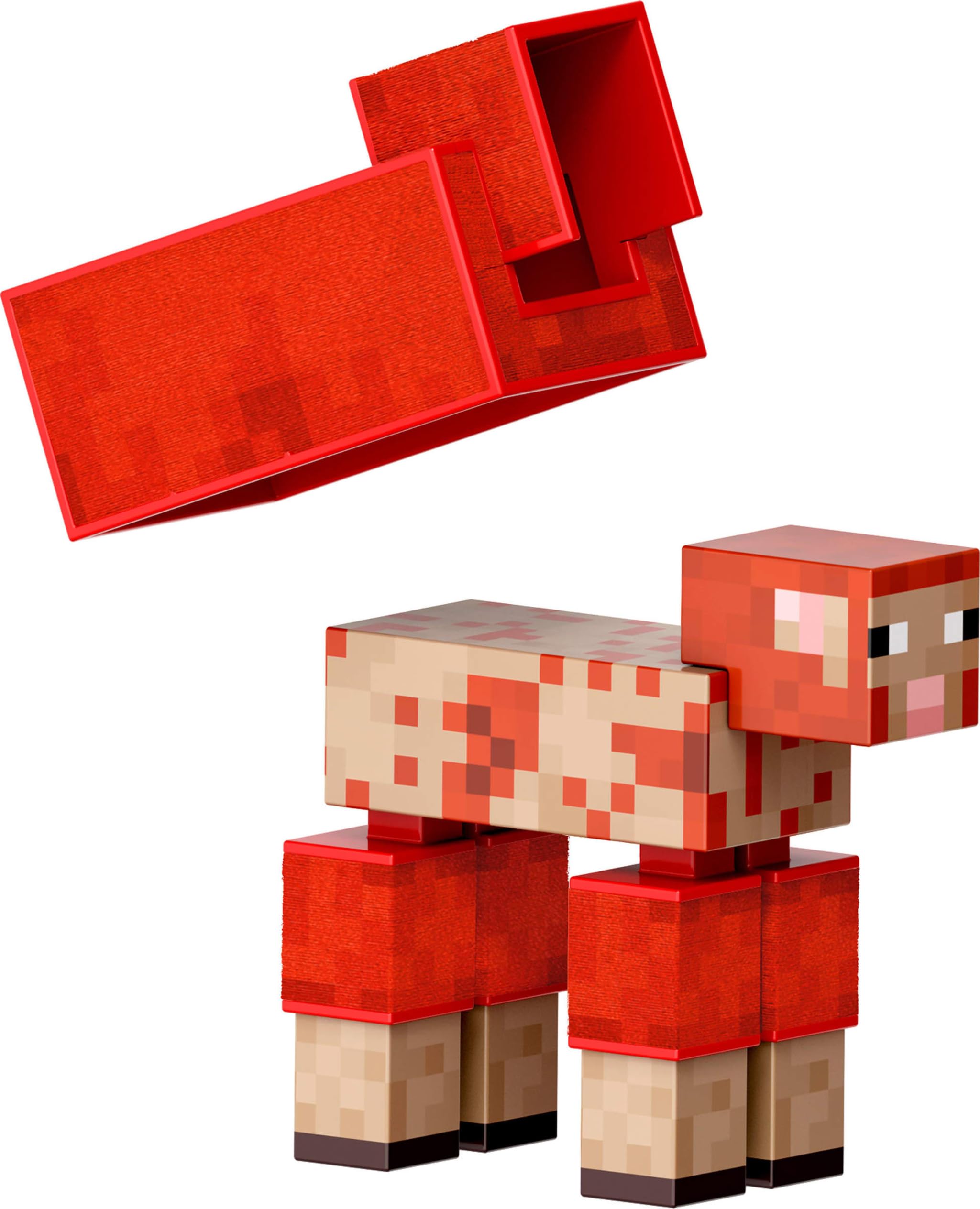 Foto 4 pulgar | Figura De Acción Mattel Minecraft Diamond Level Sheep 5.5 Pulgadas - Venta Internacional.