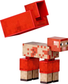 Foto 3 | Figura De Acción Mattel Minecraft Diamond Level Sheep 5.5 Pulgadas - Venta Internacional.