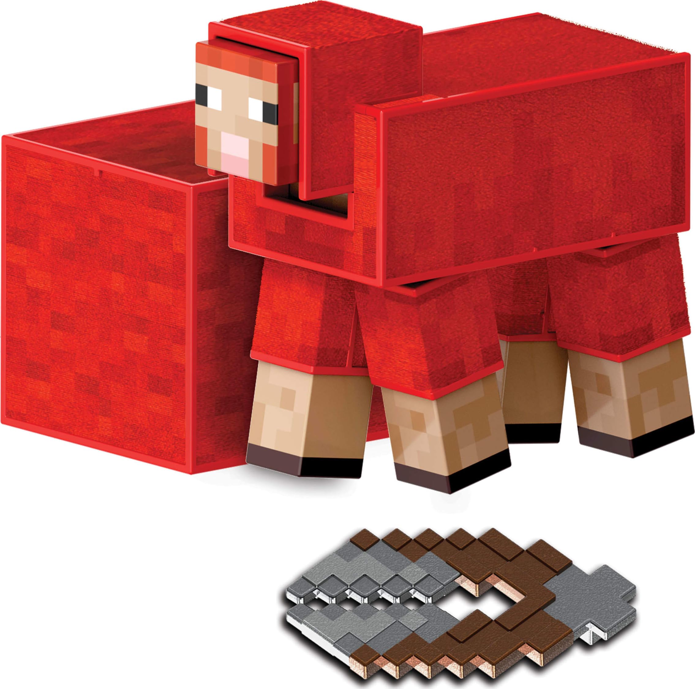 Foto 6 pulgar | Figura De Acción Mattel Minecraft Diamond Level Sheep 5.5 Pulgadas - Venta Internacional.