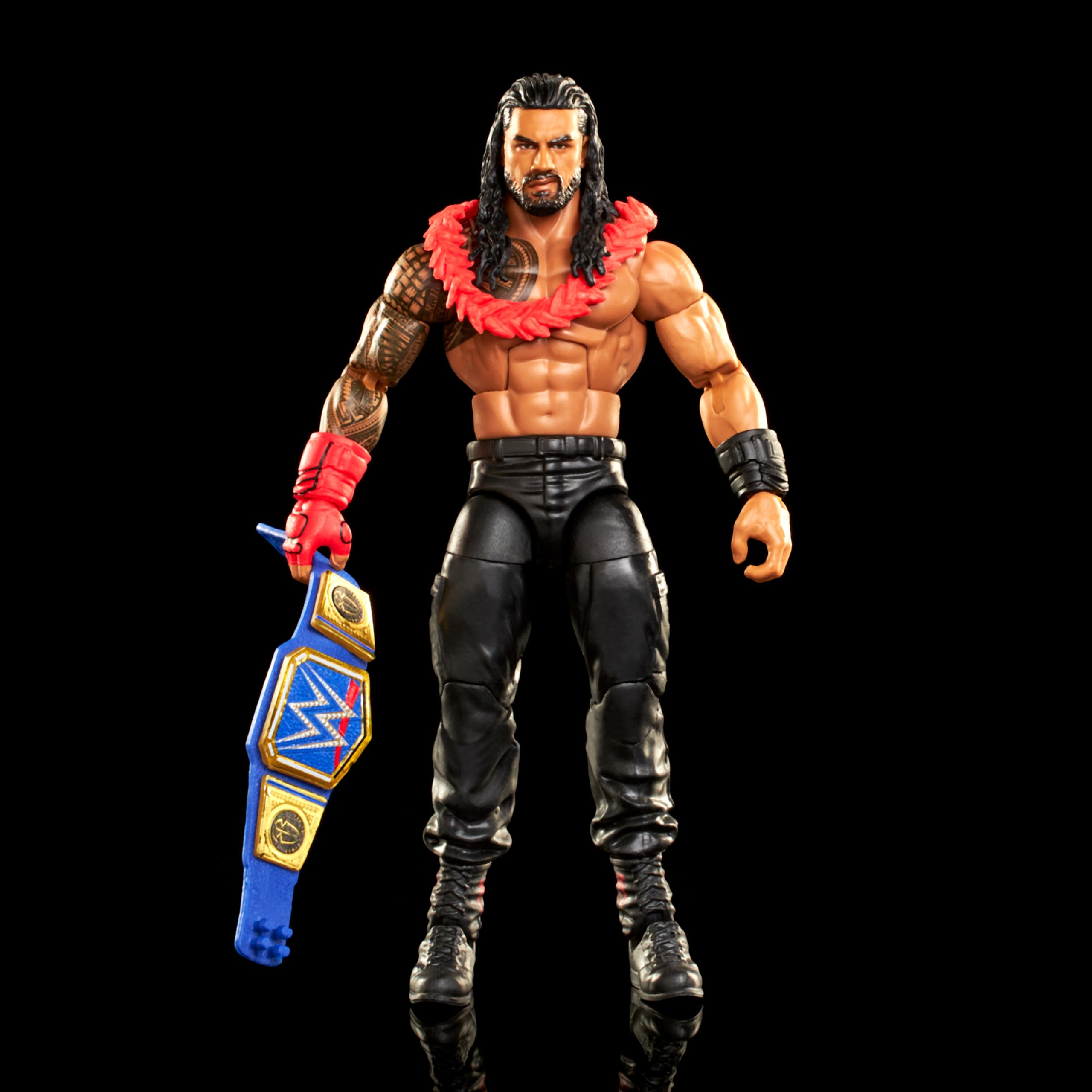 Foto 5 pulgar | Figura De Acción Mattel Wwe Roman Reigns Elite Collection 6 Pulgadas - Venta Internacional.