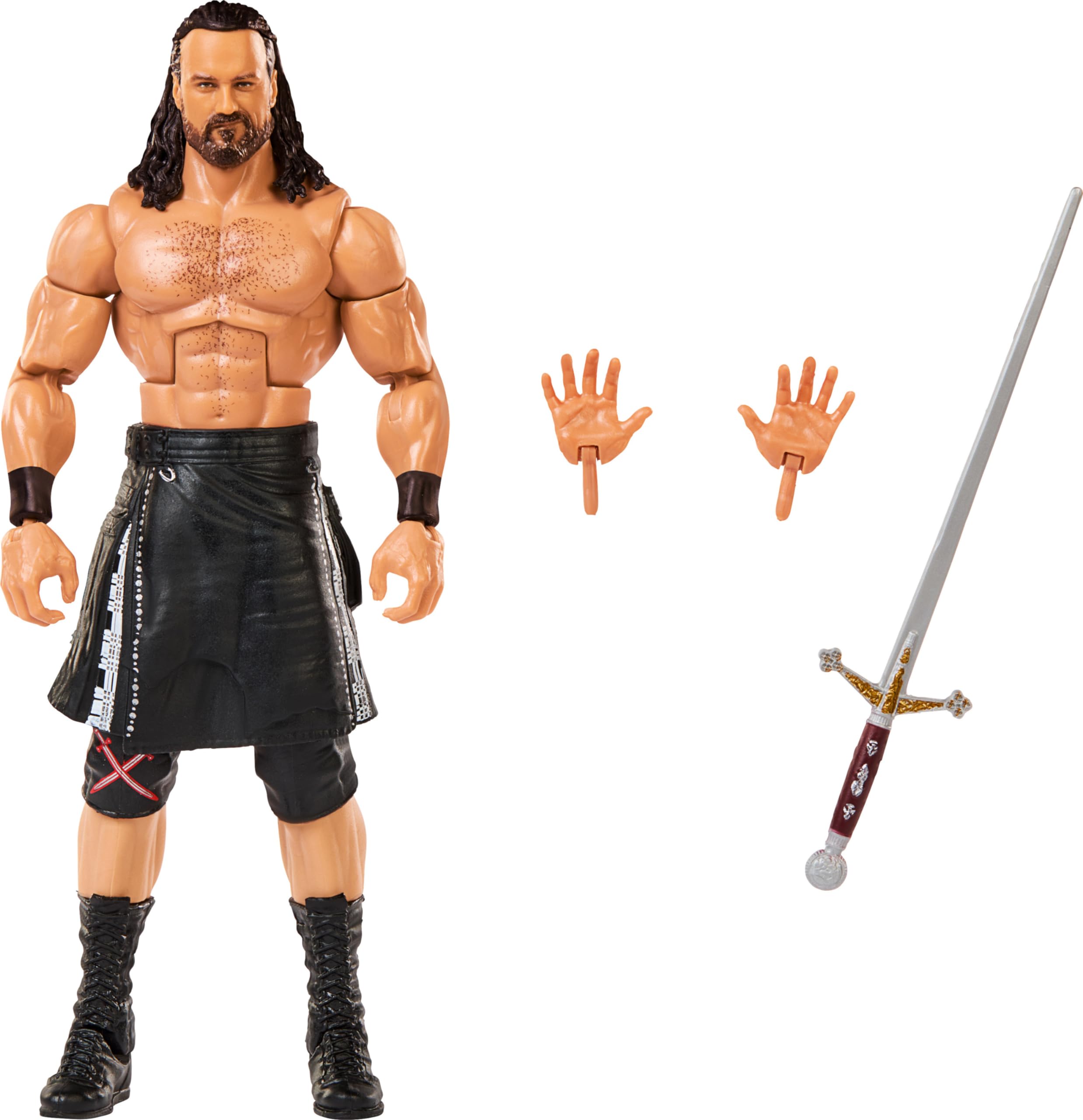 Foto 1 | Figura De Acción Mattel Wwe Drew Mcintyre Elite Collection 15 Cm - Venta Internacional.