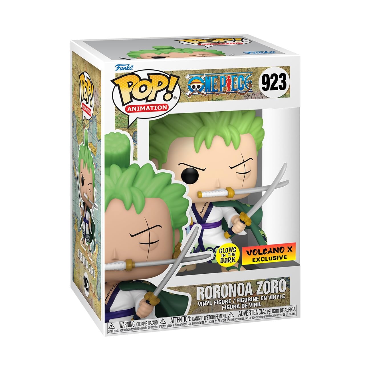 Foto 4 pulgar | Figura De Acción Funko Pop! Animación One Piece Roronoa Zoro - Venta Internacional.