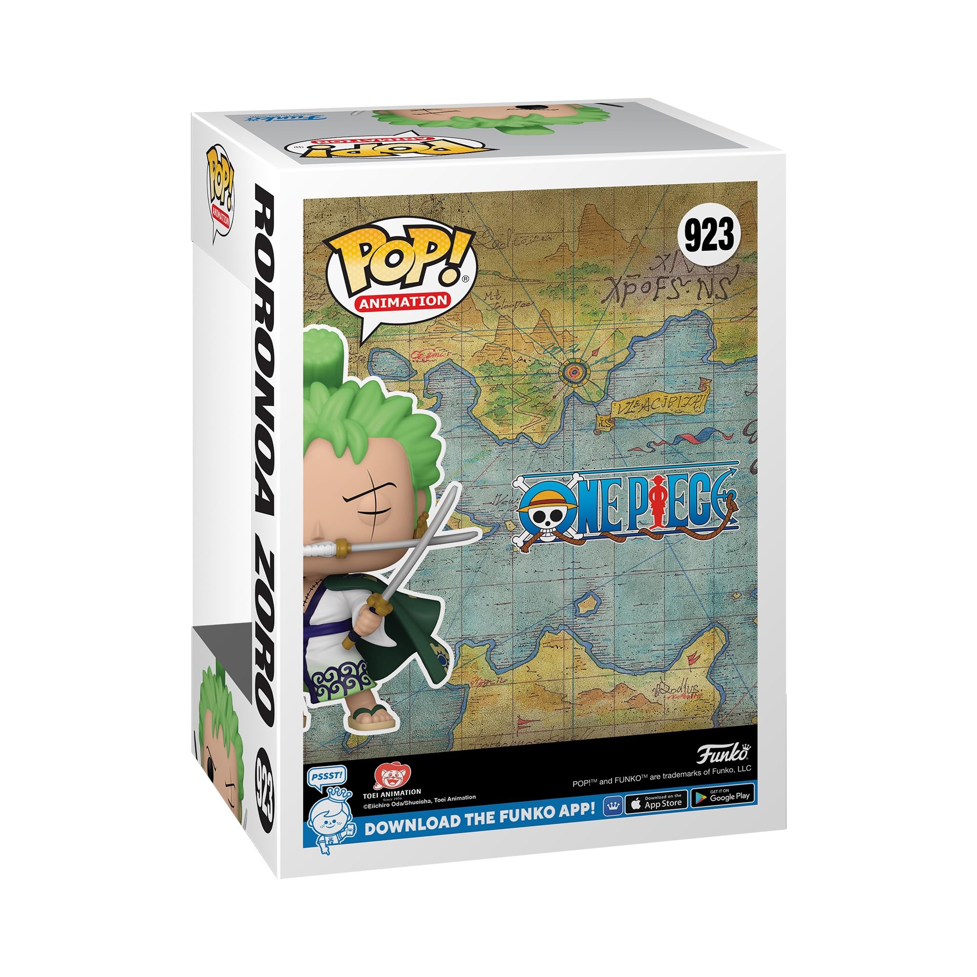 Foto 4 | Figura De Acción Funko Pop! Animación One Piece Roronoa Zoro - Venta Internacional.