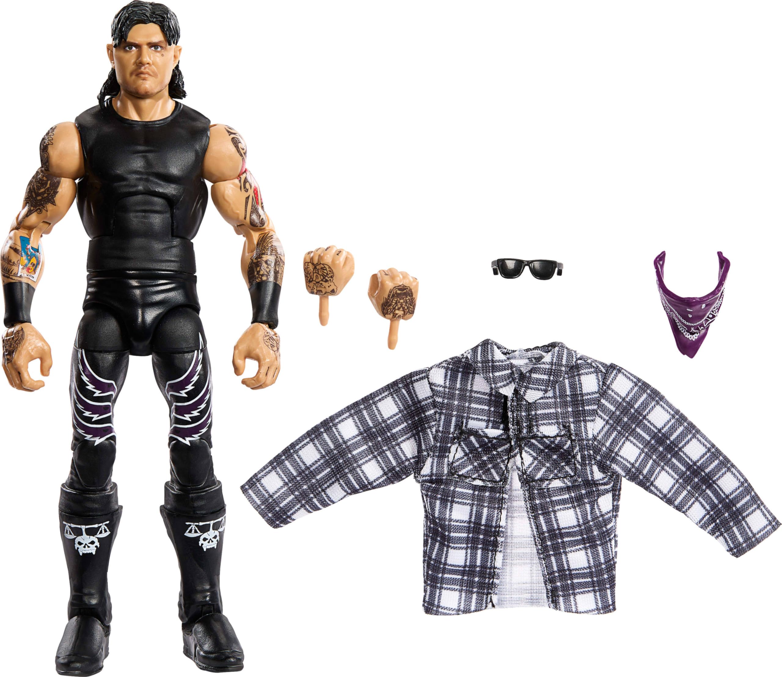 Figura De Acción Mattel Wwe Elite Series #109 Dominik Mysterio - Venta Internacional.