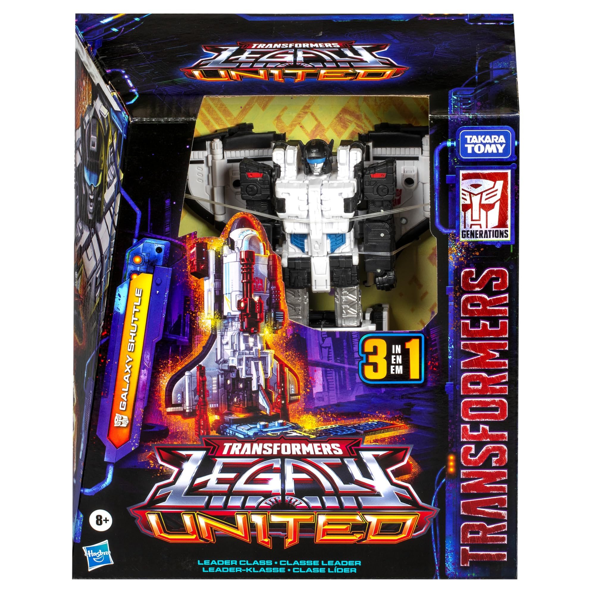 Foto 5 | Figura De Acción Transformers Legacy United Leader Galaxy Shuttle - Venta Internacional.