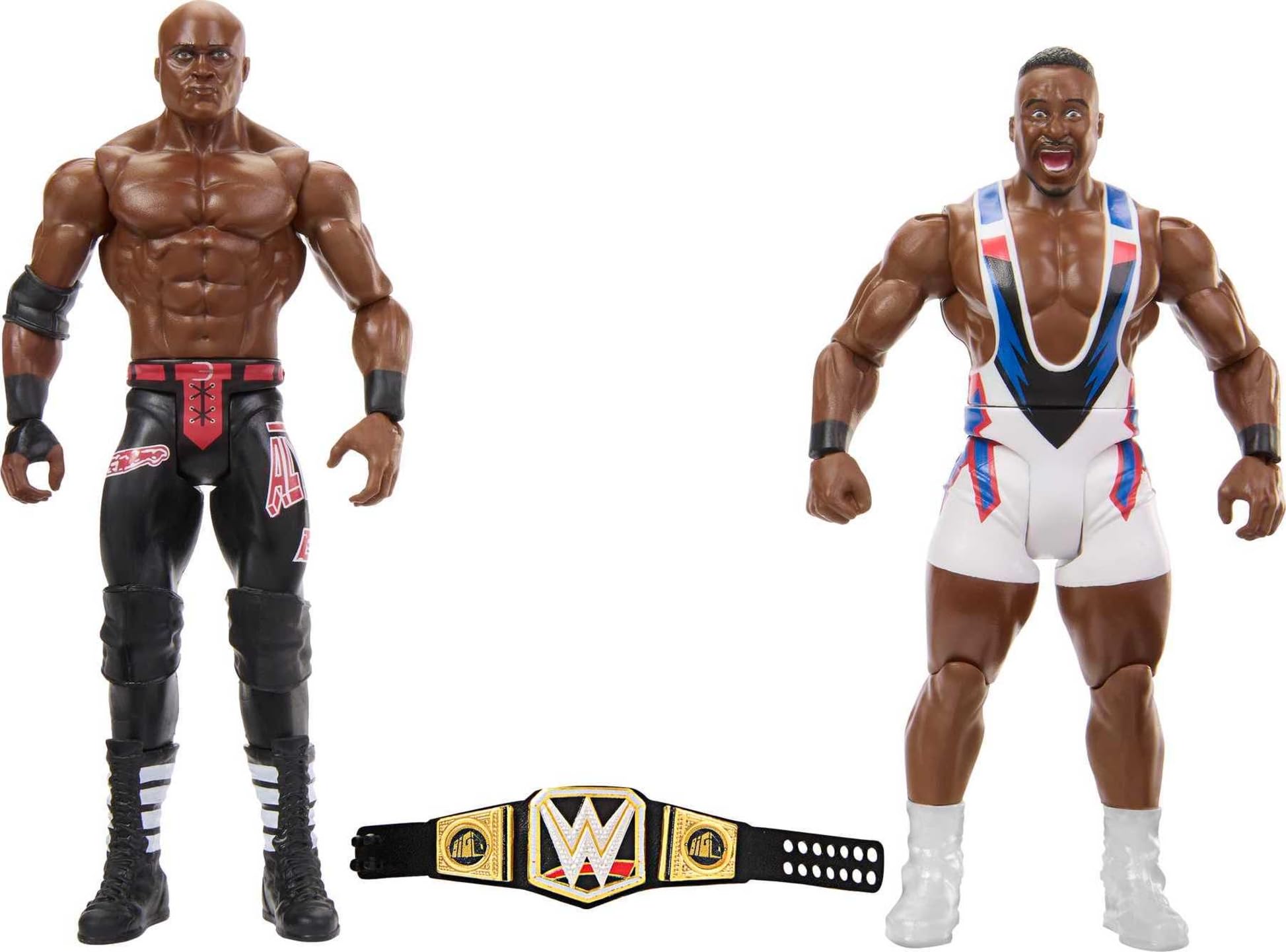 Foto 2 pulgar | Figura De Acción Mattel Wwe Big E Vs Bobby Lashley, Paquete De 2 - Venta Internacional.