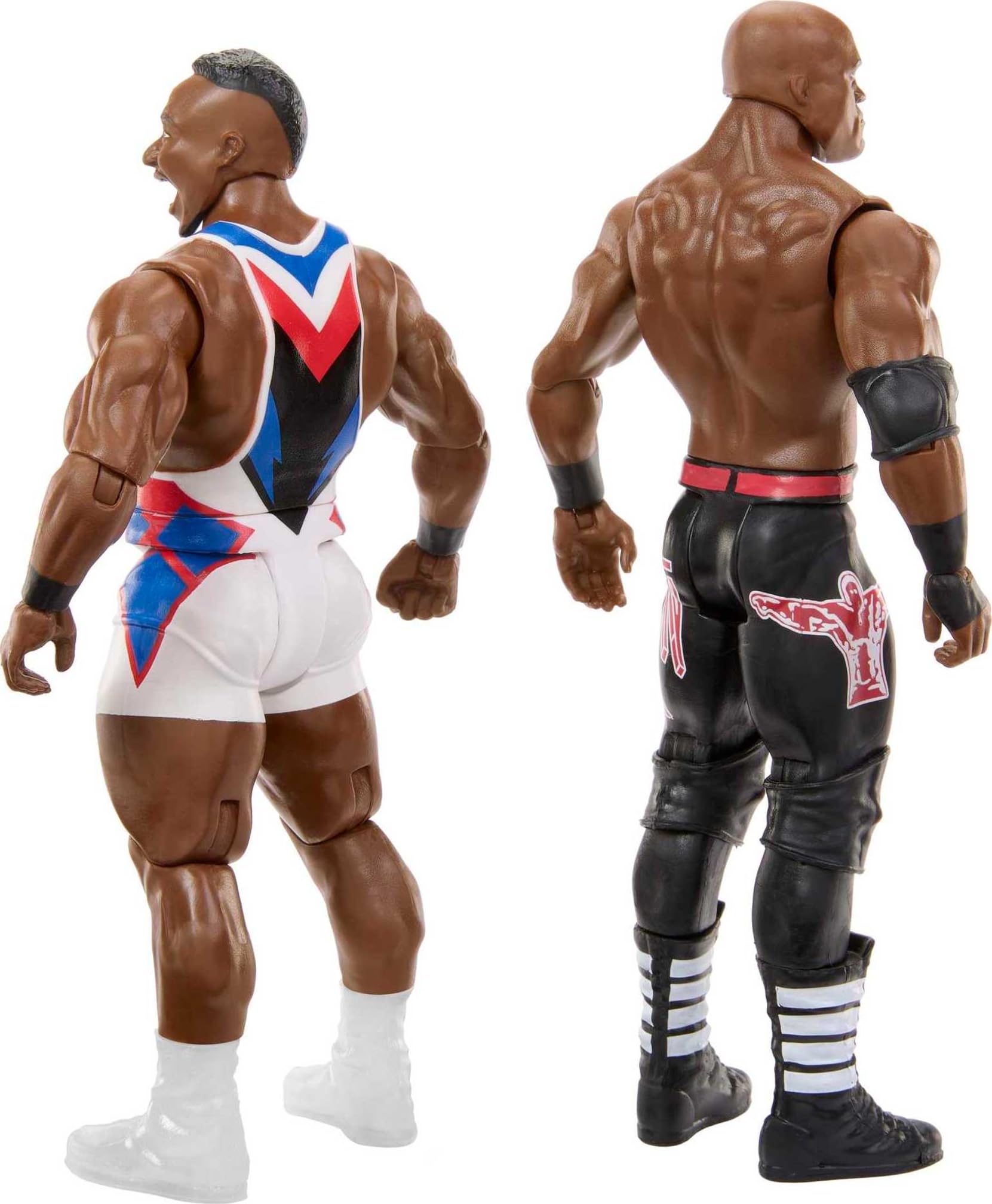 Foto 7 pulgar | Figura De Acción Mattel Wwe Big E Vs Bobby Lashley, Paquete De 2 - Venta Internacional.