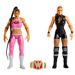 Foto 7 | Figura De Acción Mattel Wwe Big E Vs Bobby Lashley, Paquete De 2 - Venta Internacional.