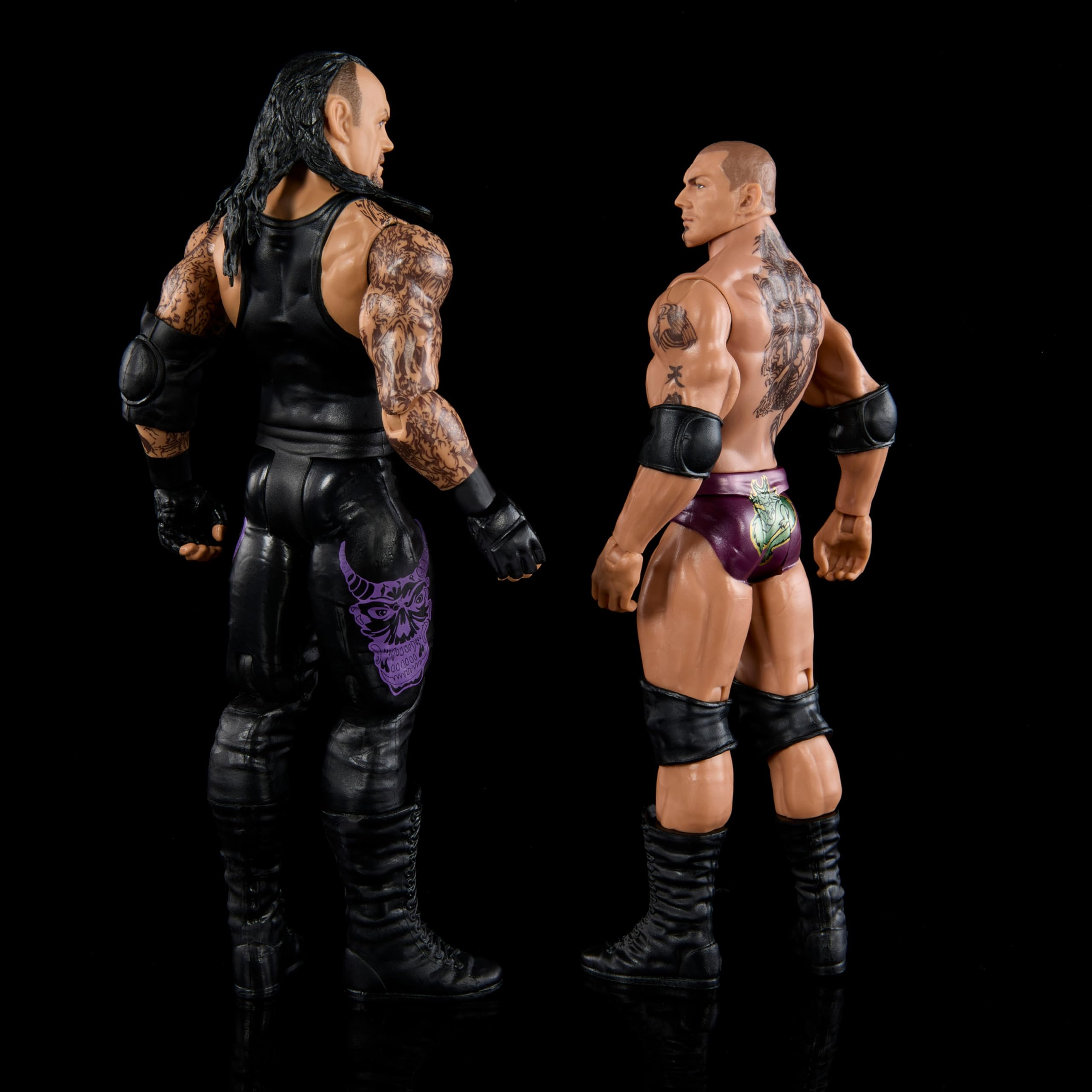 Foto 6 pulgar | Figura De Acción Mattel Wwe Undertaker Vs Bautista, 6 Pulgadas, Paquete De 2 - Venta Internacional.