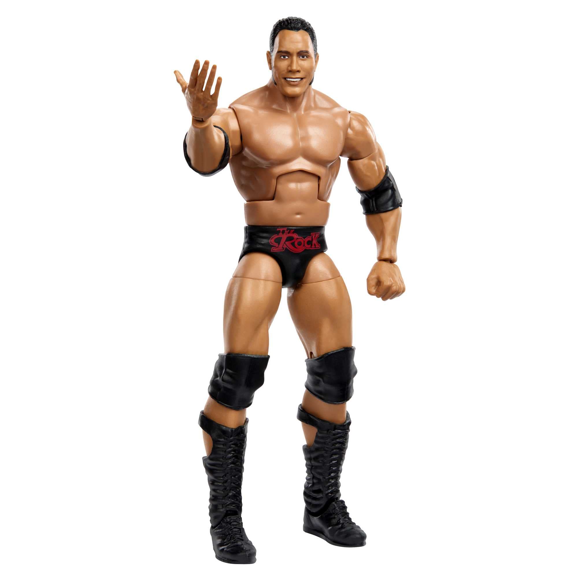 Foto 6 pulgar | Figura De Acción Mattel Wwe The Rock Elite Collection 15 Cm - Venta Internacional.