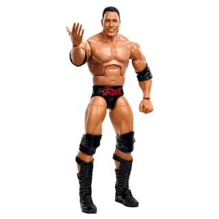 Foto 5 | Figura De Acción Mattel Wwe The Rock Elite Collection 15 Cm - Venta Internacional.