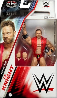 Foto 2 | Figura De Acción Mattel Wwe Elite Collection La Knight De 6 Pulgadas - Venta Internacional.